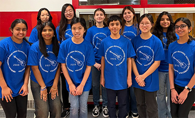 Orchestra students